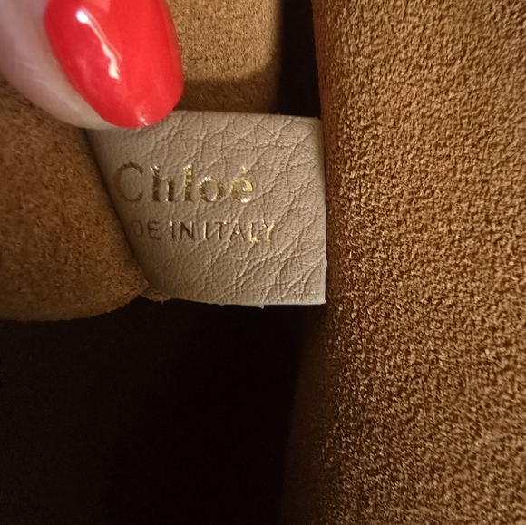 Chloé Penelope Large Braided Wool Leather Shoulder Bag Multicolor - Picture 13 of 14